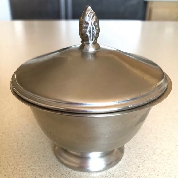 Paul Revere Repro Silverplate SUGAR BOWL w/ Lid - Picture 5 of 11